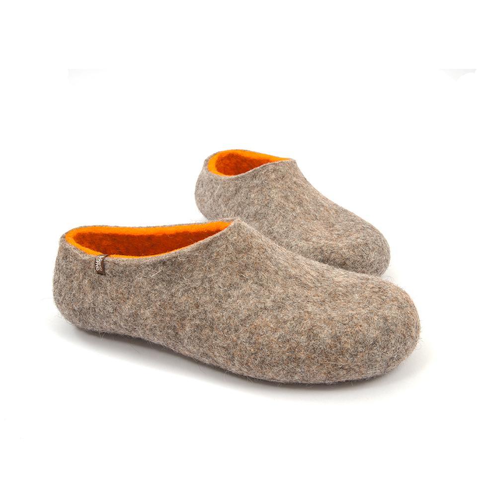 Mens house shoes DUAL NATURAL orange by 