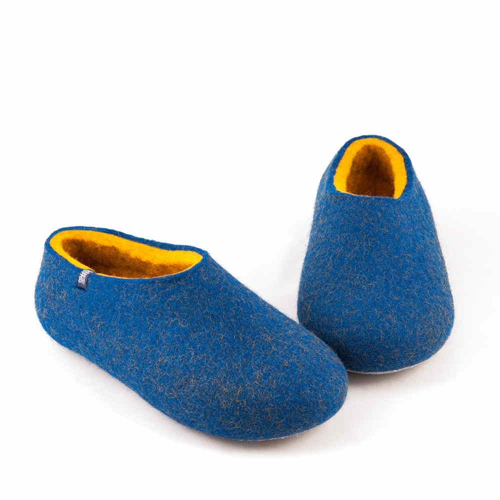 womens yellow slippers