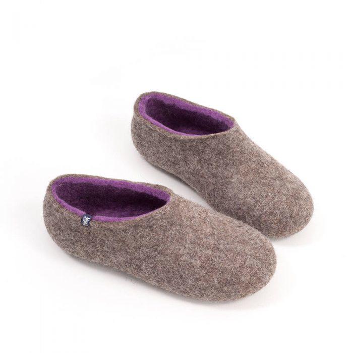 women's wool felt slippers